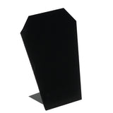 Black Velvet Jewelry Earring / Pendant Display Stand - 3-1/4" Tall
