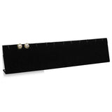 Long Black Velvet Jewelry Earring / Pendant Display Stand, Holds 6 Pairs