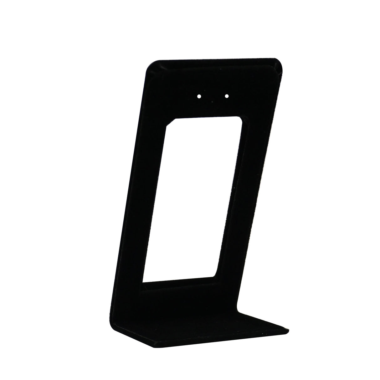 Black Velvet Earring Display Stand - 4" Tall