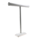 Leatherette Jewelry T Bar Display Stand, 18" Tall