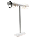 Leatherette Jewelry T Bar Display Stand, 18" Tall