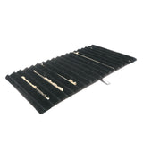 Full Size Black Velvet 18 Slot Jewelry Bracelet Tray Liner Insert
