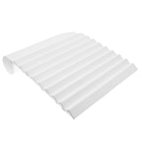 White Leatherette 8 Slot Jewelry Bracelet Ramp