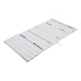 Full Size White Leatherette Jewelry Bracelet 18 Slot Liner