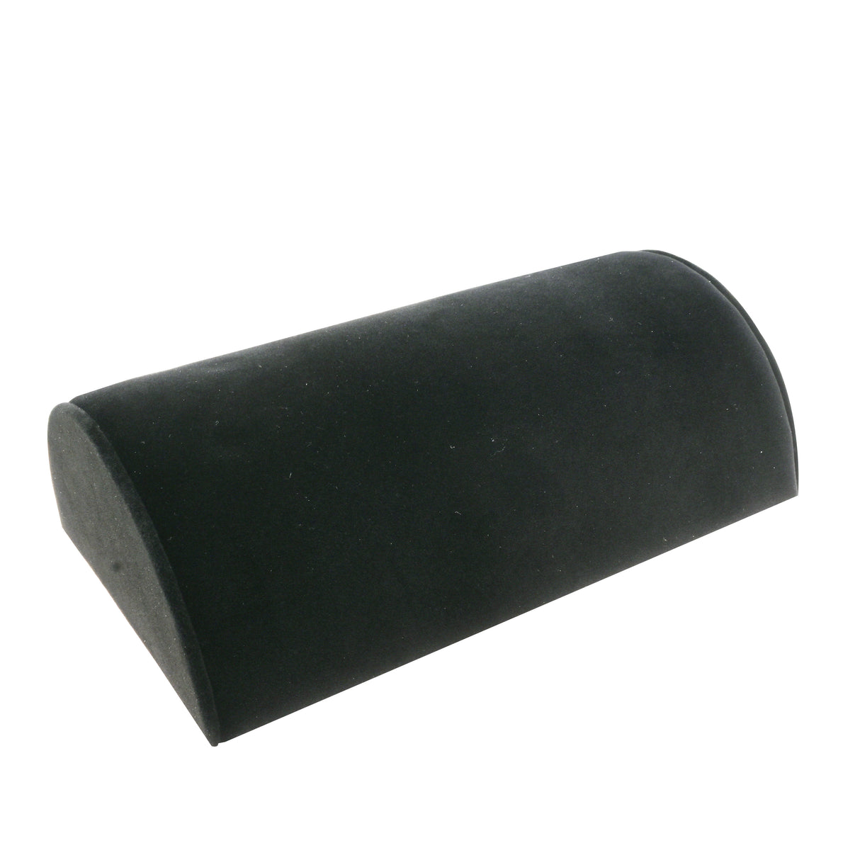 Black Velvet Half-Moon Jewelry Bracelet Display