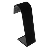 Black Velvet Vertical Earring Display Stand - Holds 12 Pairs