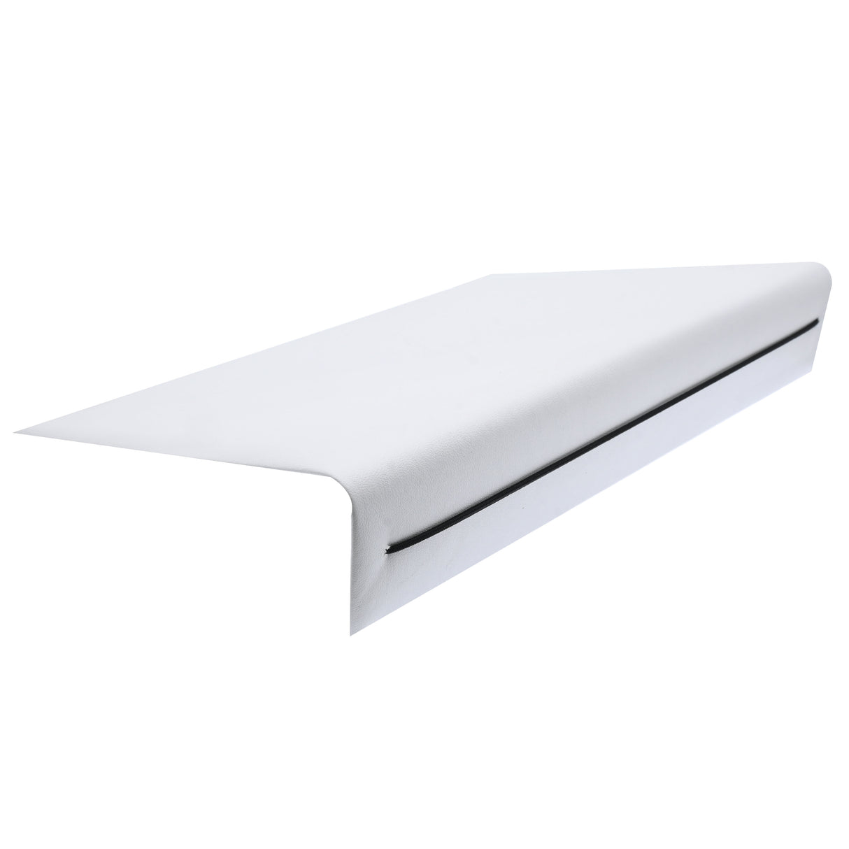 Large White Leatherette Jewelry Bracelet / Watch Display Ramp