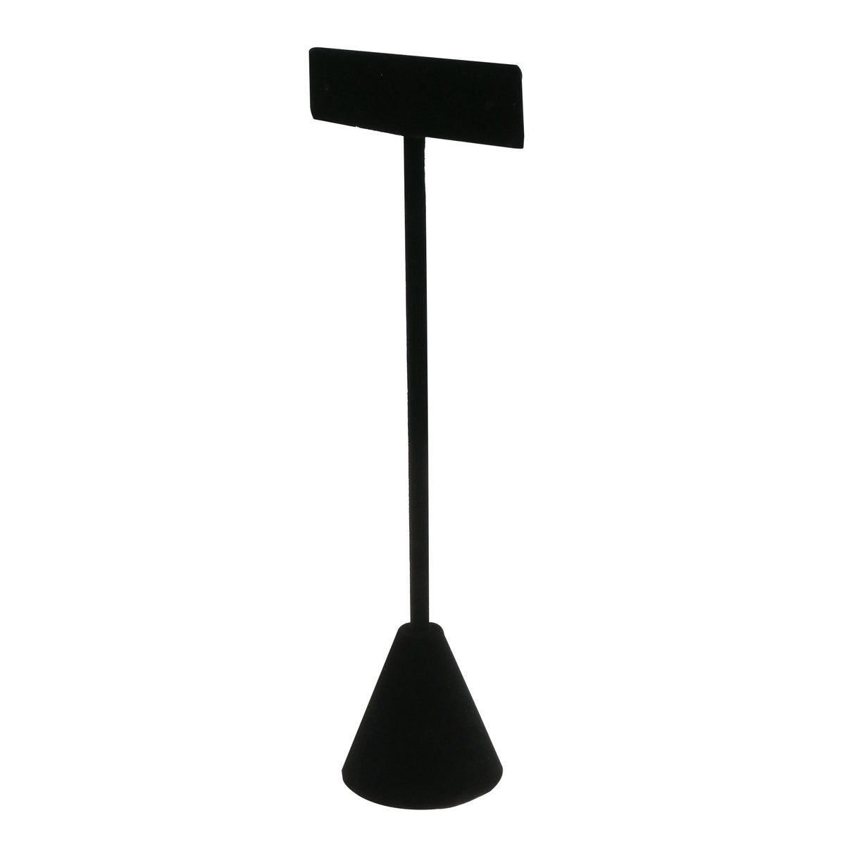 Black Velvet Earring T-Stand Display - 5.75" Tall