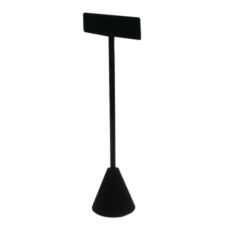 Black Velvet Earring T-Stand Display - 5.75" Tall