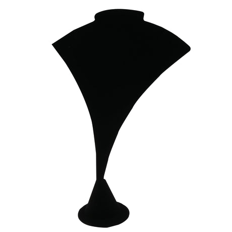 Black Velvet Earring and Pendant Combination Display Stand