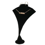 Black Velvet Earring and Pendant Combination Display Stand