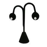Black Velvet Earring Tree Display Stand, 4-3/4" Tall