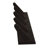 Black Velvet 5 Finger Jewelry Ring Display Stand