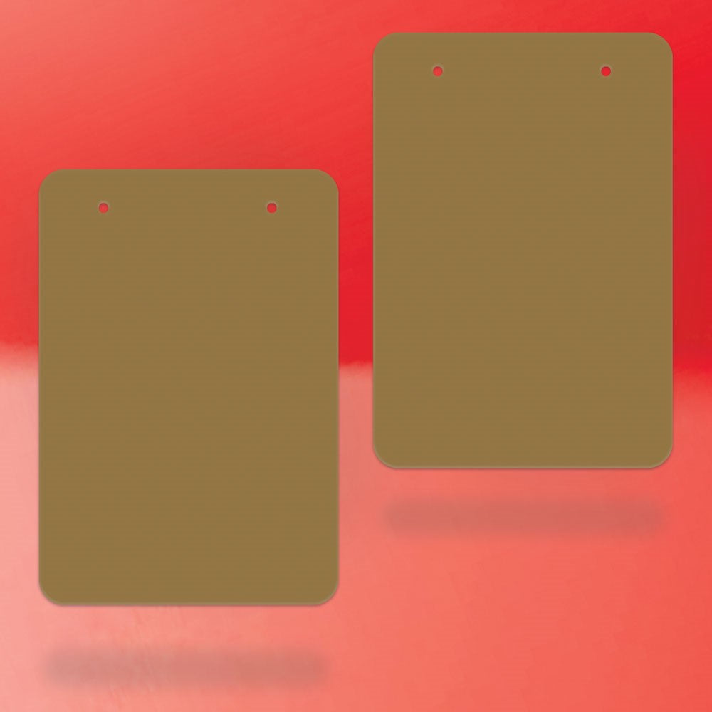 Kraft Earring Card 2-3/4" x 4"
