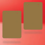 Kraft Earring Card 2-3/4" x 4"