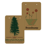 Kraft Earring Card 2-3/4" x 4"