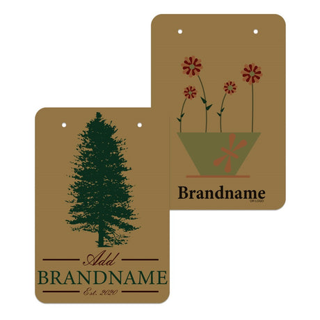 Kraft Earring Card 2-3/4" x 4"