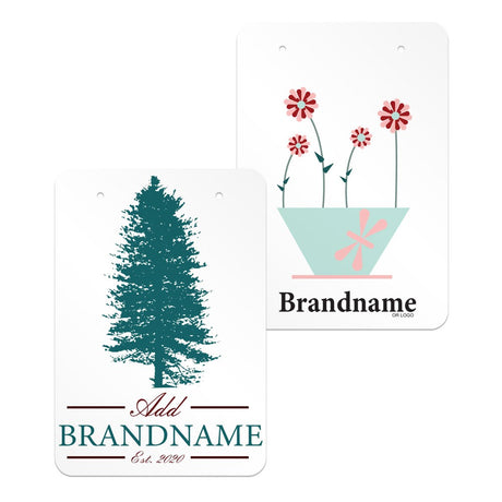Matte White Earring Card 2-3/4" x 4"