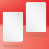 Shimmer White Earring Card 2-3/4" x 4"