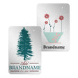 Shimmer Silver Earring Card 2-3/4" x 4"