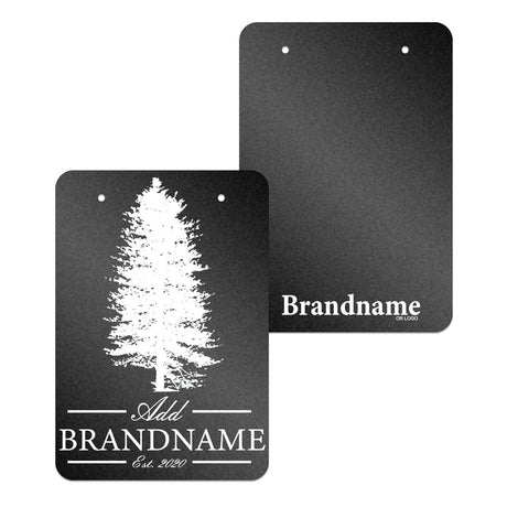 Shimmer Black Earring Card 2-3/4" x 4"