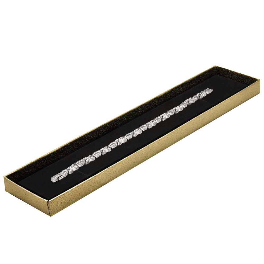 Universal Black and Gold Jewelry Bracelet / Watch Gift Boxes 