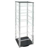 Rotating Jewelry Earring Card Display Holder, Holds 48 Cards