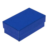 Premium Cobalt Blue Cotton Filled Jewelry Gift Boxes #32