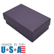 Premium Deep Purple Cotton Filled Jewelry Gift Boxes #32