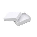 Flat White Cotton Filled Jewelry Gift Packaging Boxes #32