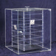 Large Clear Acrylic Rotating Jewelry Earring Card Display