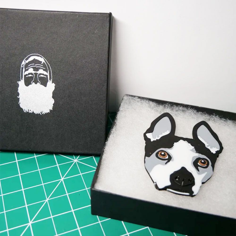 Matte Black Paper Cotton Filled Jewelry Bracelet Gift Boxes #33