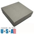 Premium Slate Grey Cotton Filled Jewelry Gift Boxes #33