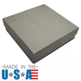 Premium Slate Grey Cotton Filled Jewelry Gift Boxes #33