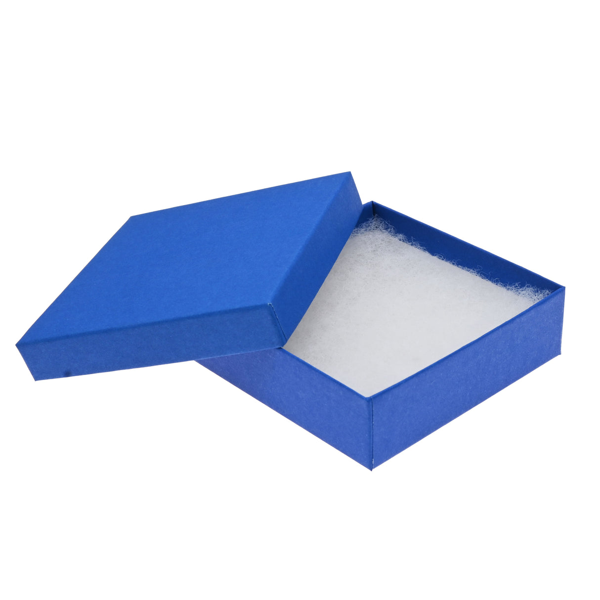 Premium Cobalt Blue Cotton Filled Jewelry Gift Boxes #33