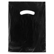 Black Gloss Die Cut Handle Bag 9" x 12" 1000pcs
