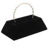 Black Velvet Single Stand Jewelry Bangle Display