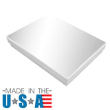 Premium White Chrome Cotton Filled Jewelry Gift Boxes #53