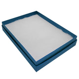 Premium Cobalt Blue Cotton Filled Jewelry Gift Boxes #53