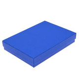 Premium Cobalt Blue Cotton Filled Jewelry Gift Boxes #53