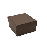 Brown Suede Earring & Pendant Gift Box – Pack of 12