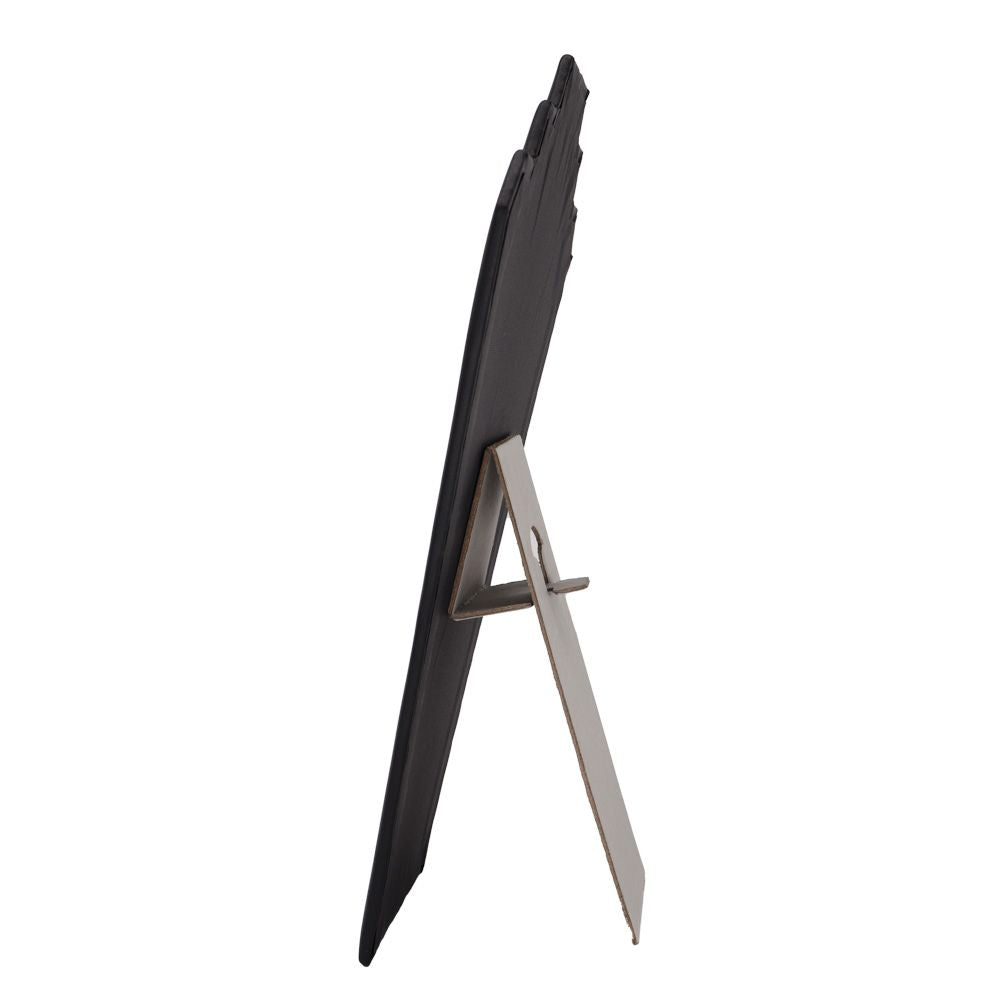 Black Leatherette Jewelry Necklace Easel, 12-1/2" Tall
