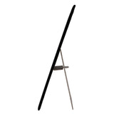 Black Velvet Jewelry Necklace Display Easel, 12-1/2" Tall