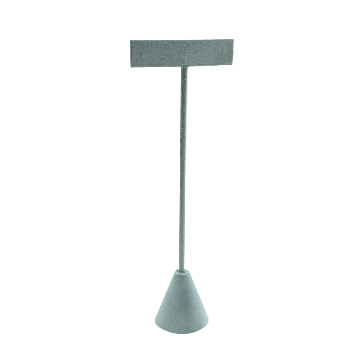 Blue Suede Earring T-Stand Display - 6-3/4" Tall