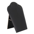 Black Leatherette Jewelry Necklace Easel, 5-1/4" Tall