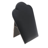Black Leatherette Necklace Easel - Small 5.25 Inch Display