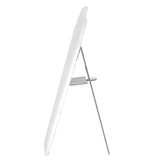 White Leatherette Jewelry Necklace Easel, 8-5/8" Tall