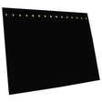 Black Velvet 15 Hook Jewelry Chain Display Board 