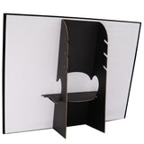 Black Velvet 15 Hook Jewelry Chain Display Board 