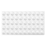 Full Size White Foam 50 Acrylic Jar Gemstone Tray Liner - Jars Diameter 1-1/8"